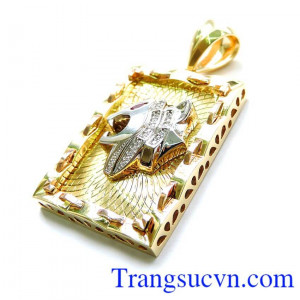 Mặt dây nam Báo tinh xảo