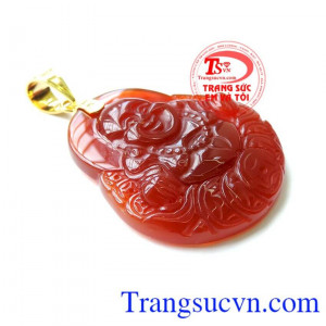 Mặt phật Di Lặc vàng 14k đẹp