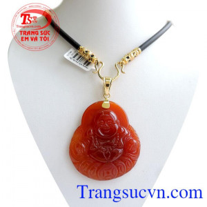 Bộ Phật di lặc cho mệnh hỏa đeo bộ, Mặt phật di lặc màu đá thiên nhiên được tạc nguyên khối,Phật di lặc cho mệnh hỏa đeo bộ cho người mệnh Hỏa và Mệnh Thổ,Vì hỏa hợp màu đỏ,Phật Di Lặc luôn nở nụ cười.