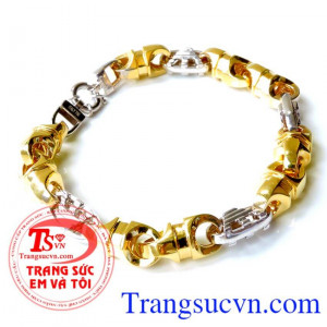 Chiếc Lắc nam vàng 18k ITALY,Lắc vàng 18k nam chất lượng vàng nhập khẩu đảm bảo chất lượng uy tín.