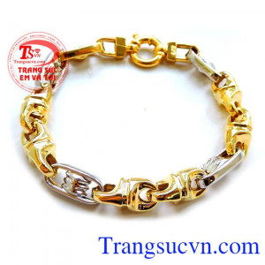 Lắc nam vàng đẹp,Lắc vàng nam đeo. 