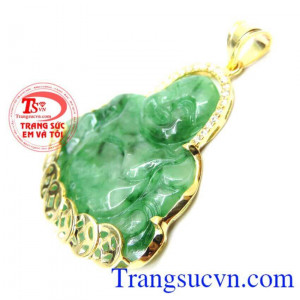 Mặt phật di Lặc hoan hỉ, may mắn