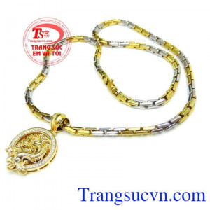 Bộ dây chuyền vàng rồng