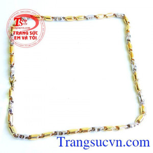 Dây vàng italy 10k sang trọng nổi bật khi đeo, chất lượng vàng italy bền đẹp sáng, đeo trơn hoặc kết hợp với mặt dây chuyền vàng