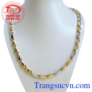 Chiếc Dây chuyền italy 10k, Đảm bảo chất lượng khách hàng nam ưa chuộn