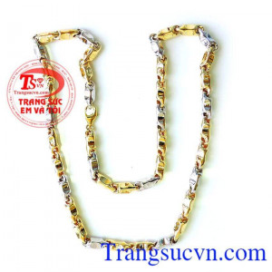 Dây chuyền nam vàng Ý đẹp