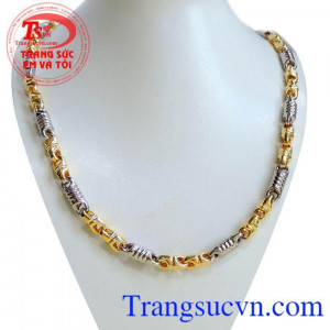Dây chuyền Vàng Uy Lực Mạnh mẽ và nam tính