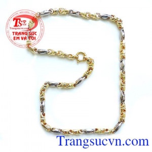Sợi dây chuyền vàng đẳng cấp và sang trọng, Dây chuyền nam đeo nam tính