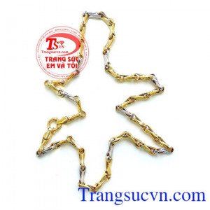 Dây chuyền nam vàng nhỏ