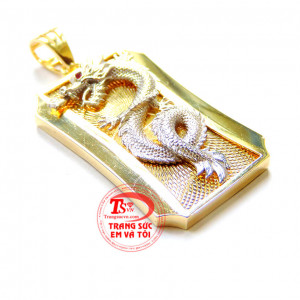Mặt dây Rồng vàng Tài Lộc tinh tế và sang trọng,May mắn và công danh