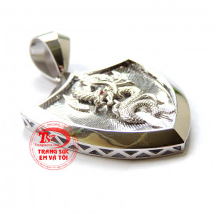 Mặt khiên vàng trắng kiếm