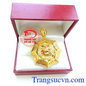 Chiếc Mặt Long Bát Quái hộ mệnh và may mắn