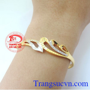 Vòng 10k vàng như ý