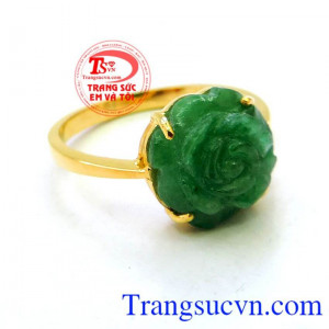 Nhẫn nữ vàng tây dành cho phái đẹp, đeo hợp thời trang và quý phái