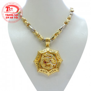 Bộ Châu Long Thiên Tử bảo vệ và che chở Châu long nằm trong mặt bát quái thể hiện sự hài hòa