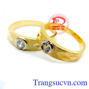 Nhẫn cưới đẹp chất lượng vàng đảm bảo uy tín, nhẫn cưới vàng dành cho nữ,tinh tế và đẳng cấp