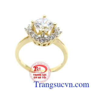 Nhẫn Nữ kết đá tinh xảo đeo xinh xinh trên ngón tay đeo nhẫn, nhẫn nữ bảo hành 6 tháng giao toàn quốc, thanh toán an toàn.