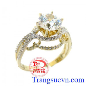 Chiếc Nhẫn Nữ Quý Phái chất lượng cao mẫu mã đẹp. Nhẫn nữ là món quà ý nghĩa dành cho phái đẹp,là món quà ý nghĩa tặng người yêu trong các ngày lễ, kỷ niệm