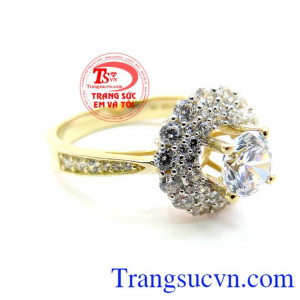 Nhẫn vàng may hơn đeo xinh xinh trên ngón tay đeo nhẫn, nhẫn nữ bảo hành 6 tháng giao toàn quốc, thanh toán an toàn.