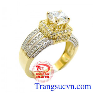 Nhẫn nữ được thiết kế mới mẽ , tinh xảo về đường nét , đá kết đẹp, cho phái đẹp thể hiện sự sang trọng nữ tính , cũng ko kém phần mạnh mẽ