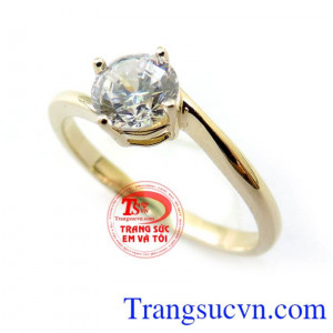 Nhẫn Vàng Tây Nữ 10k đẹp. Nhẫn Vàng Tây Nữ là một xu hướng mới trong giới trẻ, đặc biệt với những cô nàng có cá tính mạnh mẽ thích thể hiện phong cách của mình