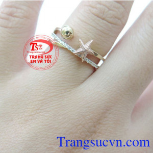 Nhẫn nữ phái đẹp đeo xinh xinh trên ngón tay đeo nhẫn, nhẫn nữ bảo hành 6 tháng giao toàn quốc, thanh toán an toàn.