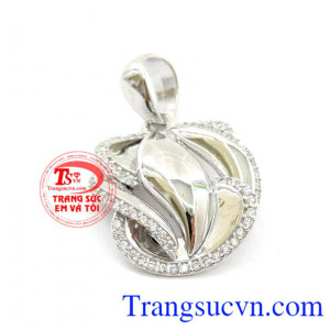 Mặt xoắn ốc vàng trắng