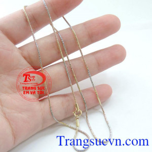 Dây 3 màu 10k Ý nhẹ nhàng