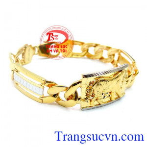 Lắc tay vàng tây đẹp, cá tính cho phải mạnh. Lắc Nam Vàng Tây Tuổi Dần