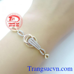 Lắc Tay Vàng Nữ 10k Sang Trọng