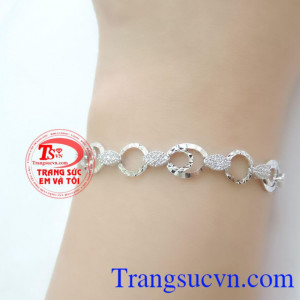 Lắc Tay Nữ Vàng Trắng 10k