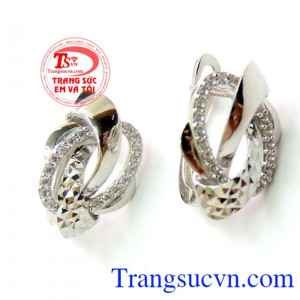 hoa tai vàng 10k bảo hành 6 tháng,giao hàng toàn quốc, hoa tai vàng thiết kế theo yêu cầu, Hoa Tai Nữ Vàng Cao Cấp