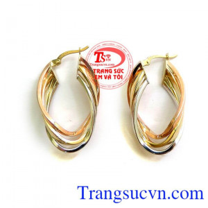 Bán Bông Tai Vàng Ý Đẹp chất lượng mẫu mã đẹp.