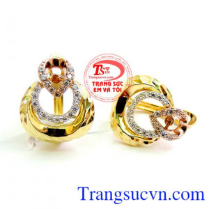 Bán Đôi Hoa Tai Vàng Korea 10k chất lượng cao. 