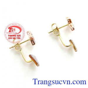 Sản phẩm uy tín chất lượng giao bán trên toàn quốc. Đôi Hoa Tai Ngôi Sao May Mắn