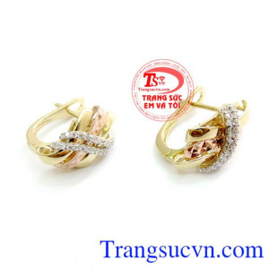 Khuyên Tai Nữ Vàng Kiểu Đẹp