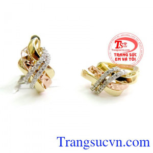 Bán Khuyên Tai Nữ Vàng Kiểu Đẹp chất lượng cao.