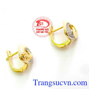 Khuyên Tai Vàng Tây Cho Phái Đẹp