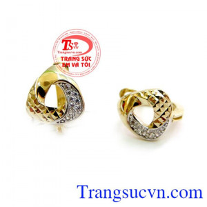 Bán Khuyên Tai Vàng Tây Cho Phái Đẹp chất lượng cao.