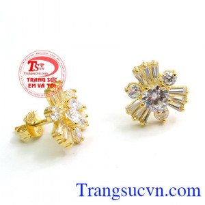 Bán Đôi Bông Tai Thanh Lịch chất lượng vàng đảm bảo.