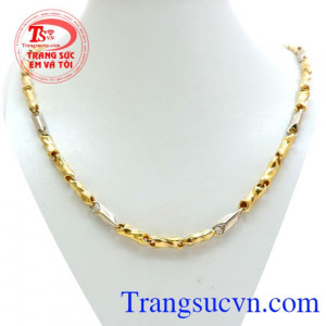 Dây vàng nam cá tính,dây chuyền nam 10k sản xuất, nhiều kiểu dáng, các mắt xích khác nhau tạo nên các phong cách cá tính khác nhau