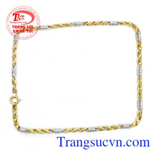 Dây nam 10k mảnh thời trang, dây chuyền nam vàng 10k sản xuất, xen kẽ 3 đốt vàng 1 đốt trắng đẹp. Dây chuyền vàng nam nhiều kiểu dáng, mẫu mã với đủ các mức giá khác nhau để phù hợp cho nhu cầu của bạn