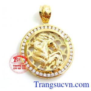 Mặt Dây Chuyền Nam Tuổi Ngọ 10k chất lượng cao