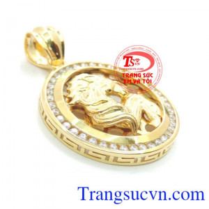 Mặt Dây Chuyền Nam Tuổi Ngọ 10k