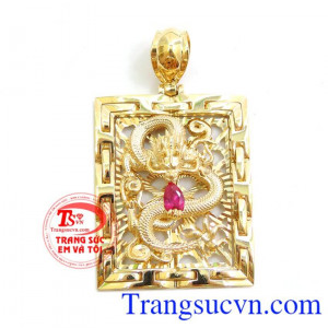 Mặt Nam Rồng Vàng Sang Trọng chất lượng vàng đảm bảo mẫu mã đẹp