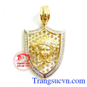 Mặt Khiên Vàng Tinh Tế chất lượng cao mẫu mã đẹp.