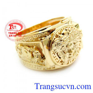 Nhẫn Nam Tinh Tế Vàng 10k hàng hiệu.