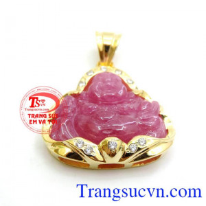 Mặt dây chuyền nam chạm khắc bọc vàng 14k sáng bóng đảm bảo chất lượng hợp thời trang, sang trọng và phong thủy