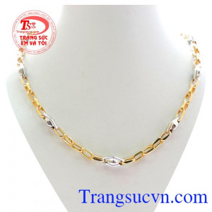 Dây Chuyền Nam Vàng Tây Kiểu Dáng Mới chất lượng vàng đảm bảo