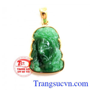 Mặt dây thiên chúa may mắn, mặt dây ngọc cẩm thạch đẹp